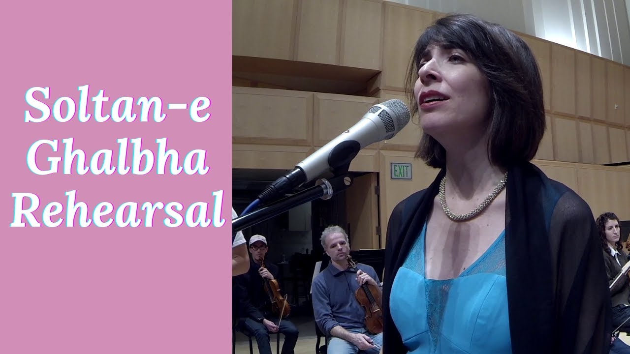 Monika Jalili - Soltane Ghalbha (Ruler of Hearts) Rehearsal