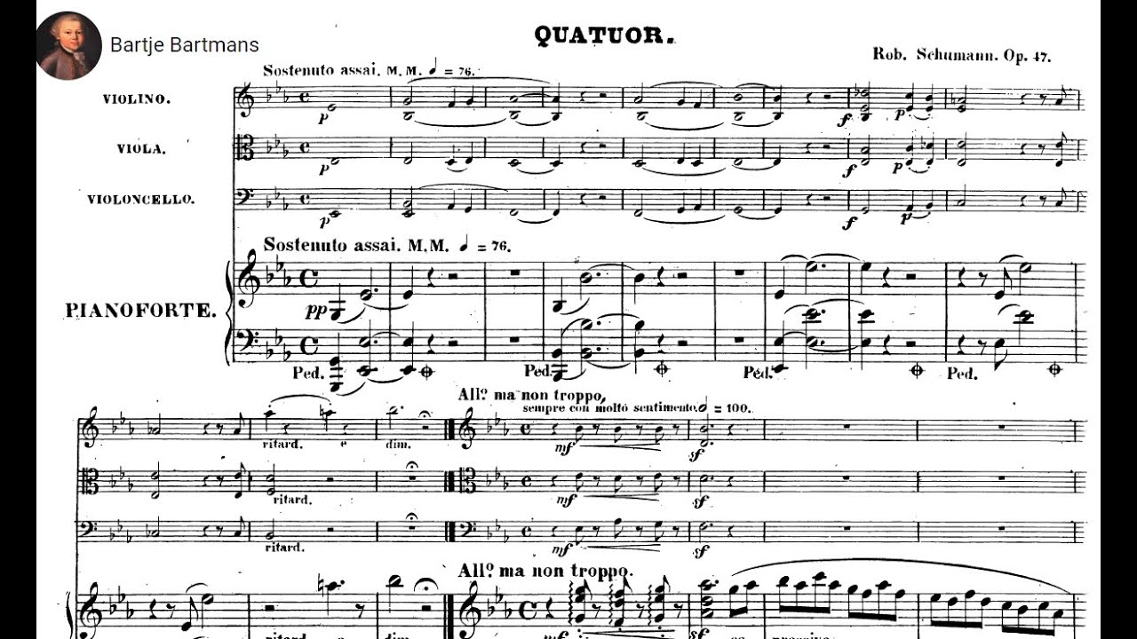 Robert Schumann - Piano Quartet, Op. 47 (1842)