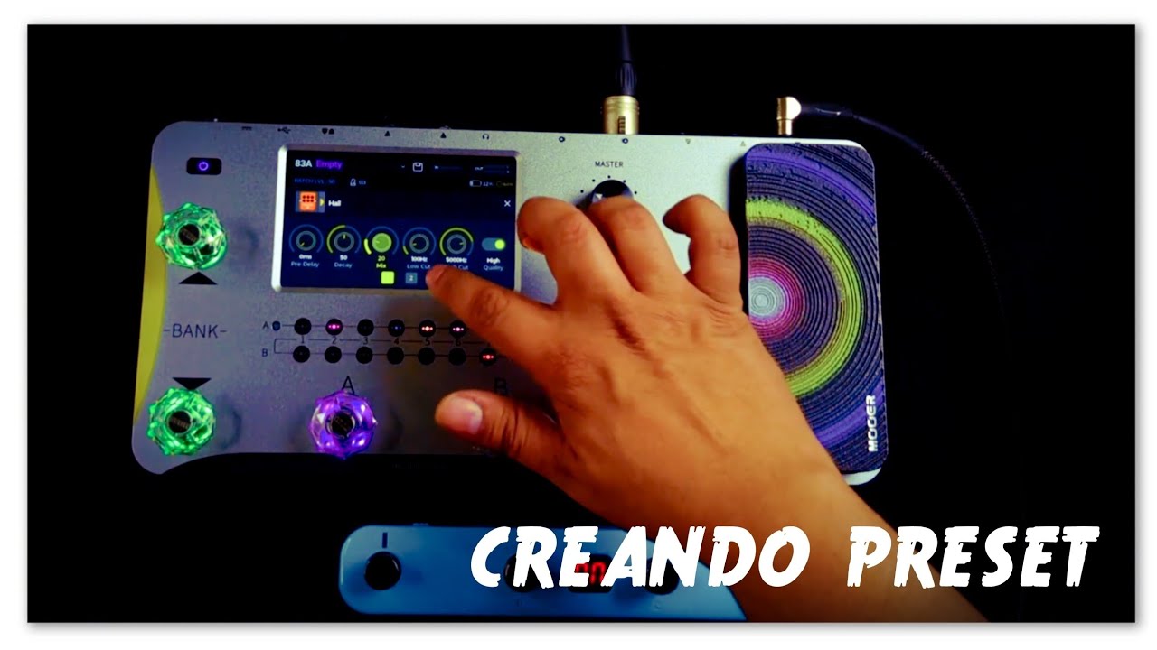 Mooer GE1000 LI - Creando Preset
