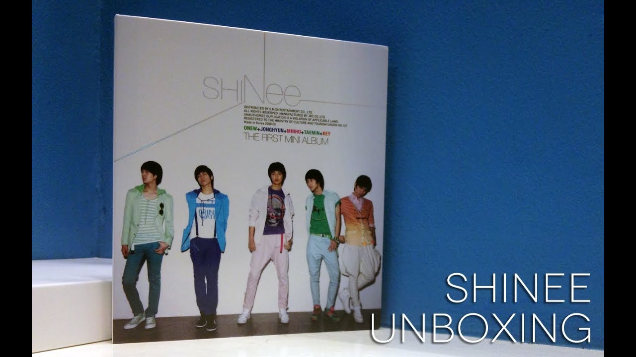 SHINee The First Mini Album Replay Unboxing