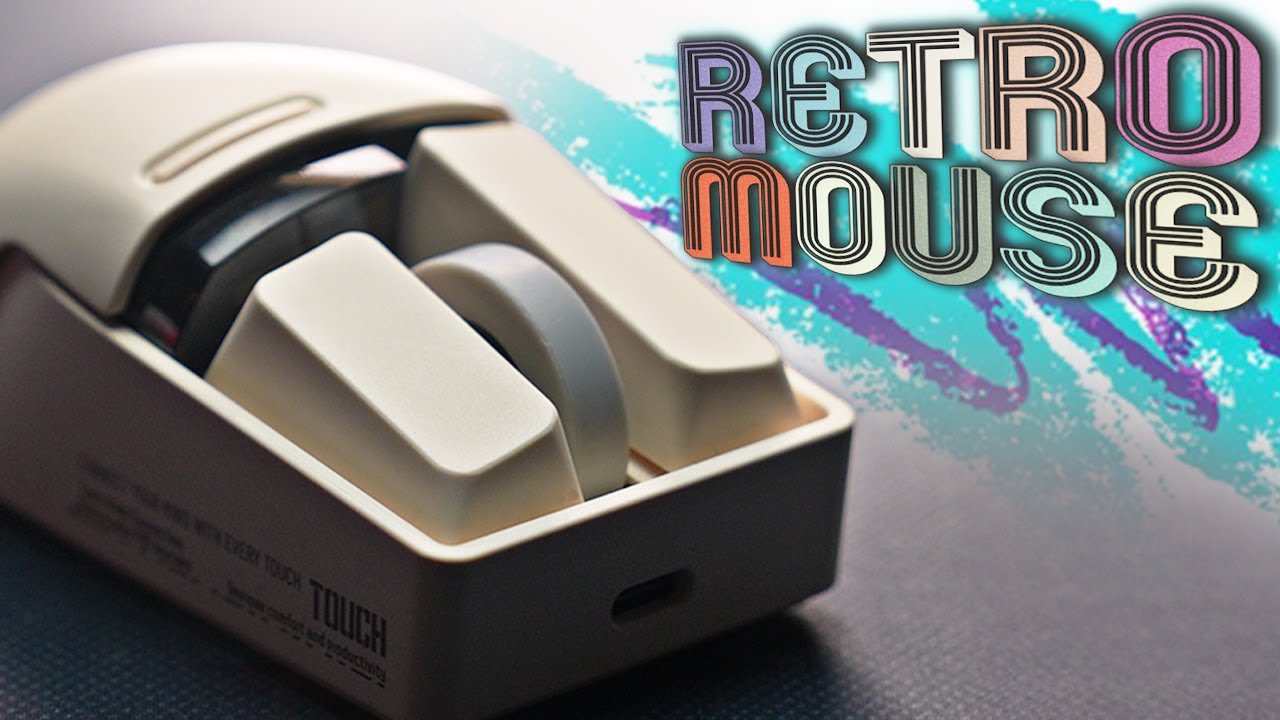The MOST RETRO Mouse EVER!!! | Lofree PBT Wireless Touch