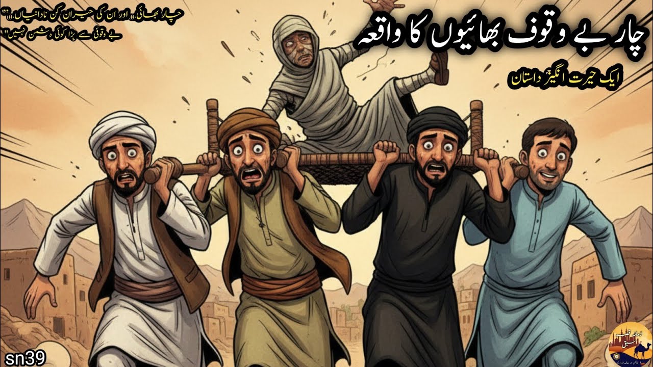 Char Bewaqoofon Ki Kahani |چار بیوقوف | Char Bewaqoof Bhai 2025 Viral Story