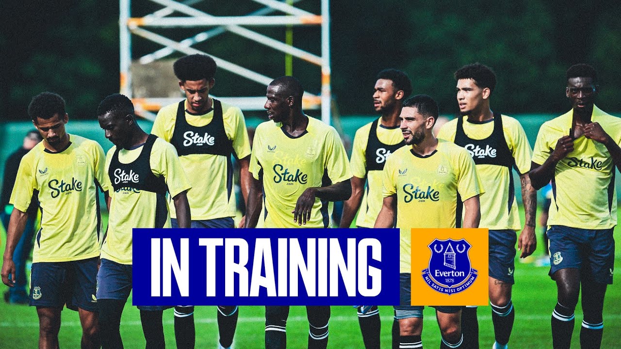 Gruelling double session! 😰 | Everton pre-season training camp