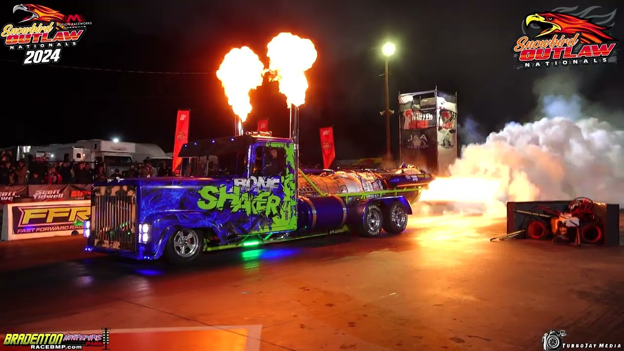 Bone Shaker Jet Truck Snowbird Outlaw Nationals 2024