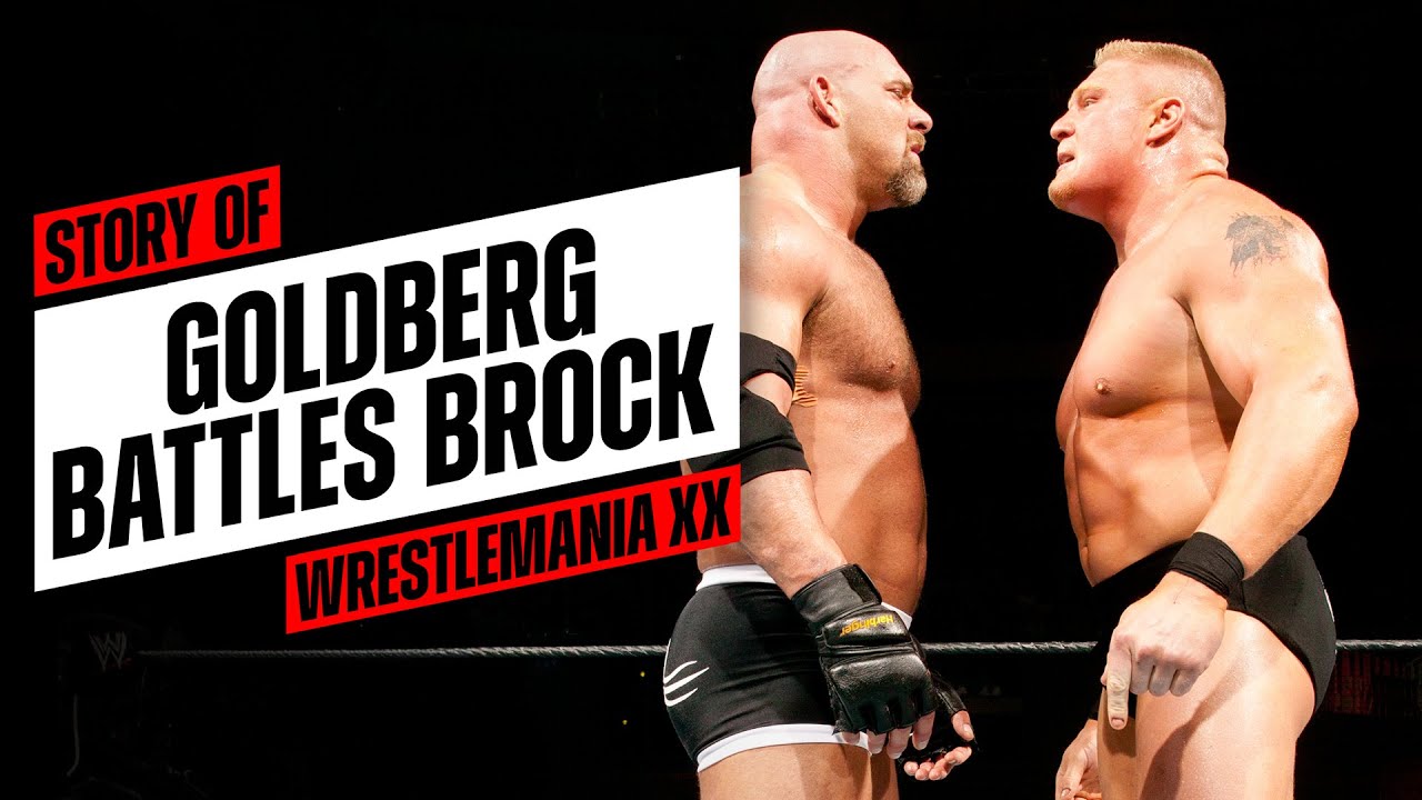 Story of Goldberg vs. Brock Lesnar (2003-04)