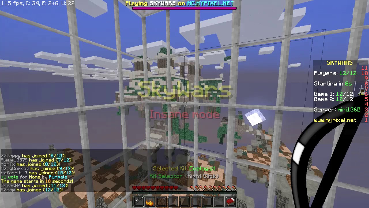 Pvp on kitmap (play.vipermc.net)