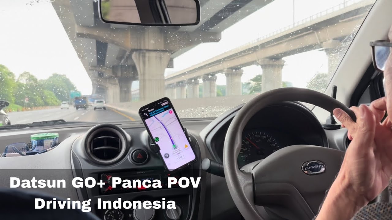 2014 Datsun GO+ Panca 1.2 T Option M/T POV Drive Indonesia [Jakarta-Cikampek Highway]