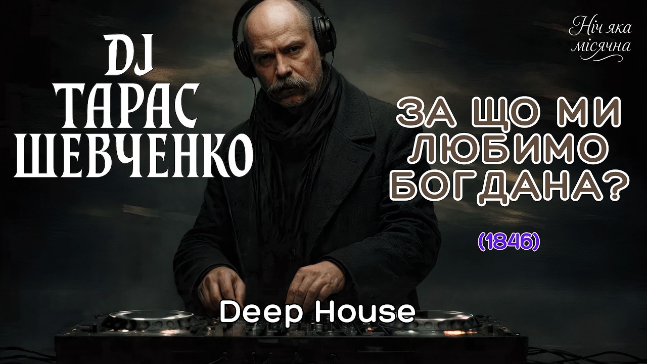 🎧 DJ Тарас Шевченко - ЗА ЩО МИ ЛЮБИМО БОГДАНА? (1846) | Cinematic Deep House
