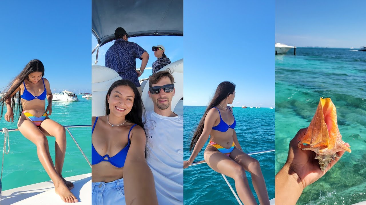 ASI FUE NUESTRO VIAJE A CANCÚN 😍👙🌊🛥️#life #cancun #vida #love