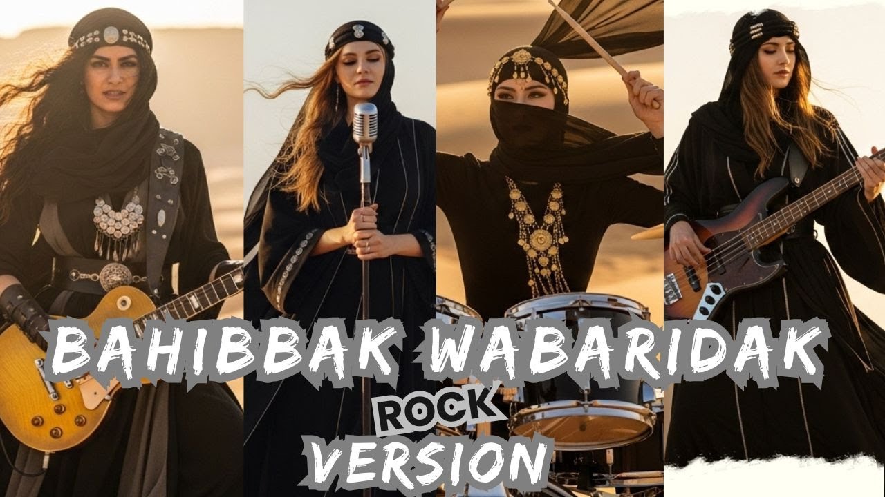 “Bahibbak Wabaridak (Rock Version) – a soulful and melodious sholawat.”
