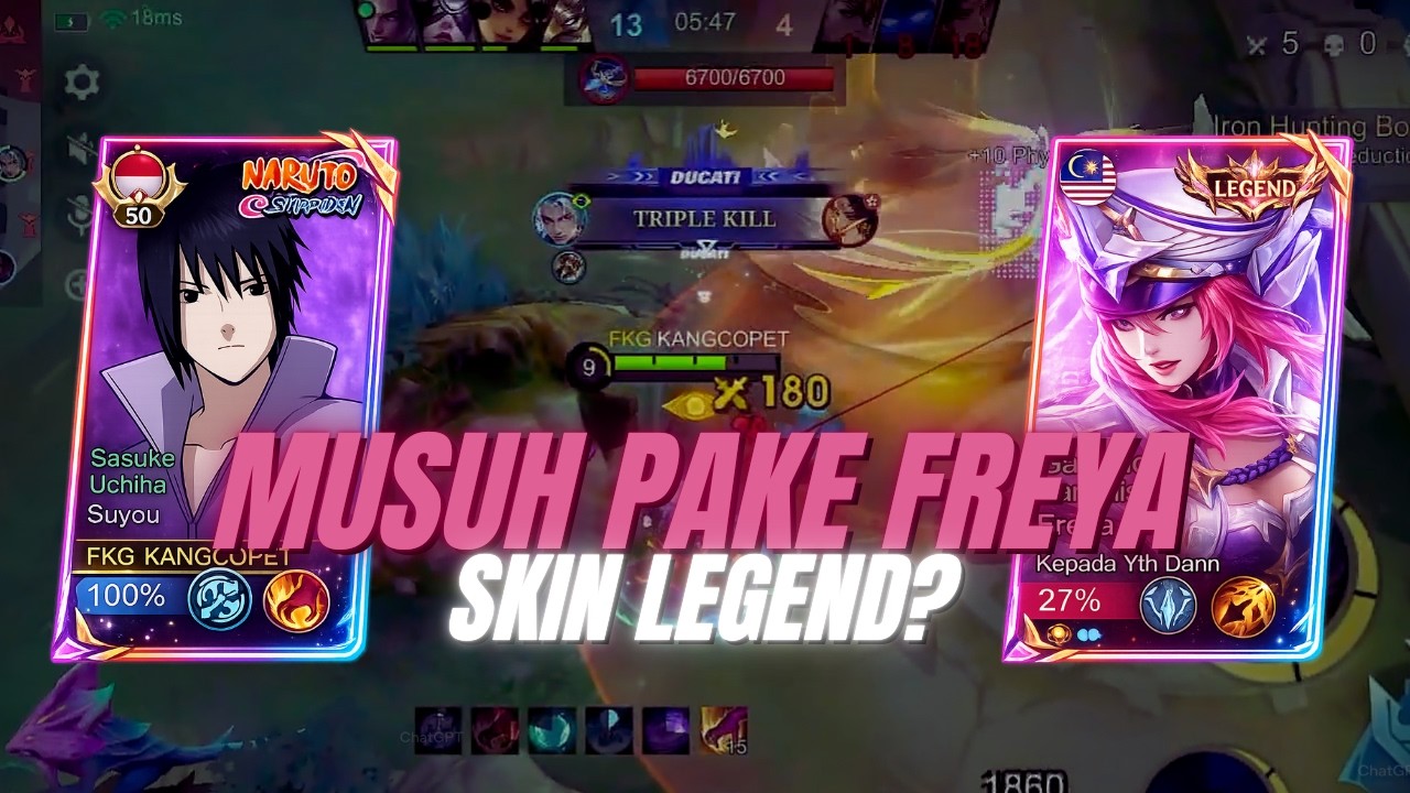 FREYA SKIN DOANG TAPI DAPET COKLAT | SUYOU JUNGLE GAMEPLAY