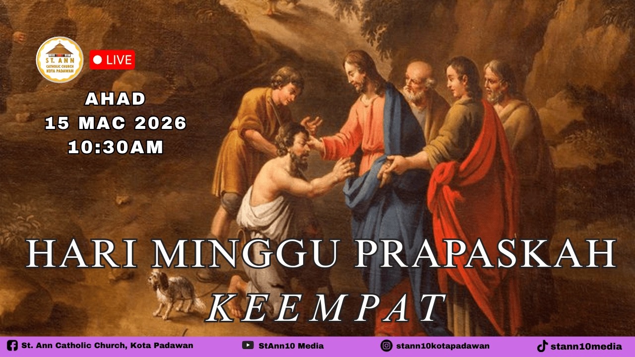 Misa Ahad | Hari Minggu Prapaskah Ke-4, 2026
