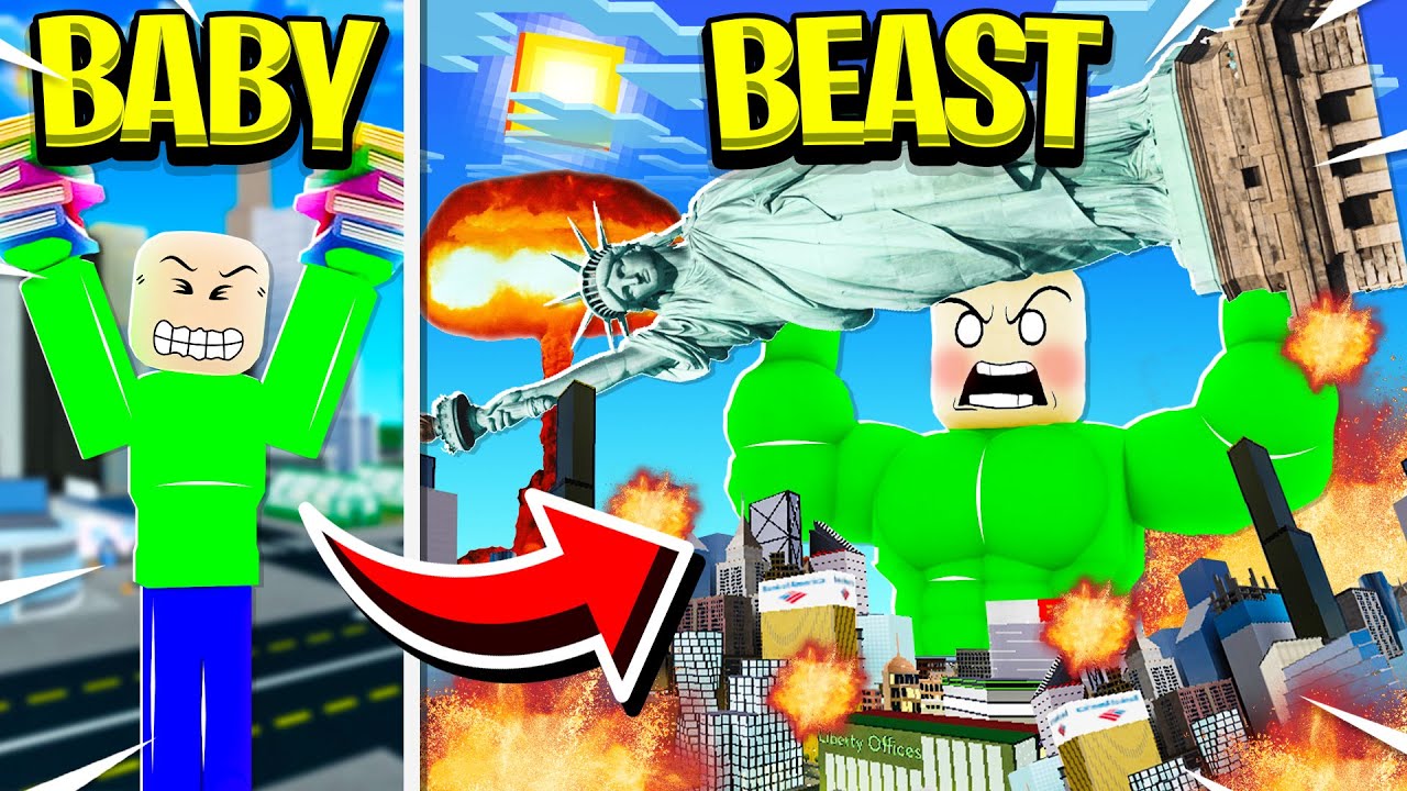 Baldi Can Now Lift BUILDINGS! | Roblox