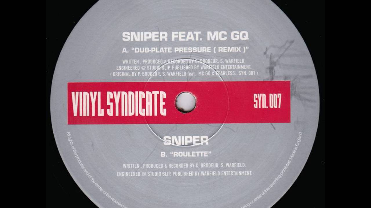Sniper feat. MC GQ - Dub-Plate Pressure (Remix)