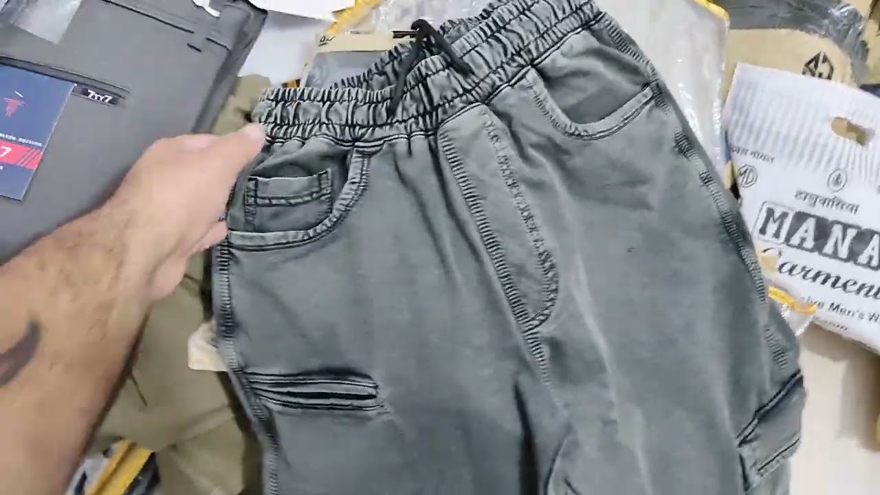 cargo jeans style washing lower