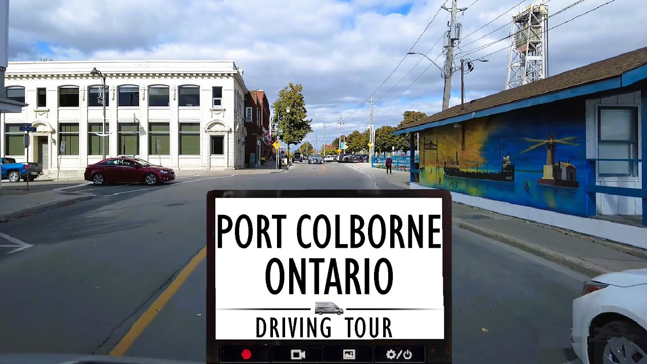 🚗 4K Scenic Drive Through Port Colborne, Ontario – Cruise Along Ontario’s Lakeside Charm! 🌊✨