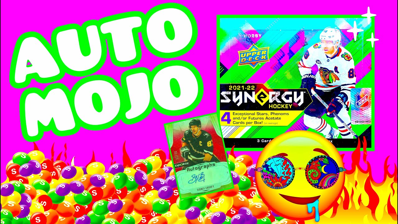 AUTO MOJO! 2021-22 Upper Deck Synergy Hockey Hobby Box Break (2023)
