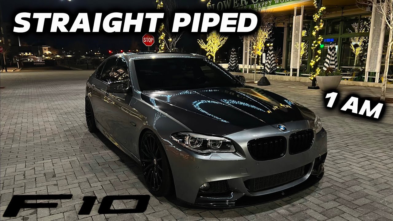 BMW F10 535i, ГОРОДСКОЙ ЦЕНТР, 1:00, ВИДЕОИЗМЕРЕНИЕ (НАСТРОЙКА СТАДИИ 2+)