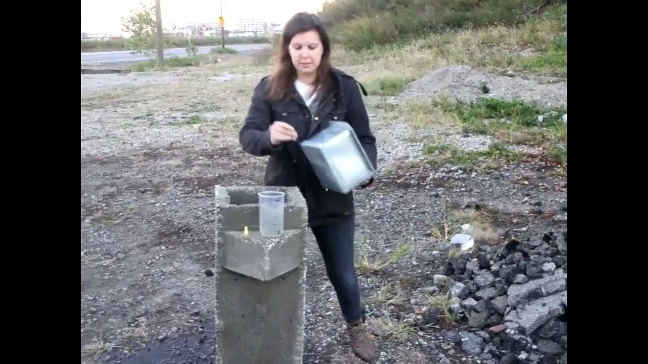 Testing the Flow Rate and Functionality of Your New BioSand Filter