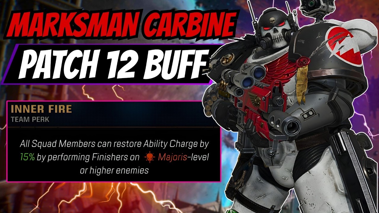 Vanguard's Most POWERFUL Marksman Carbine Variant in Space Marine 2 Techmarine Update