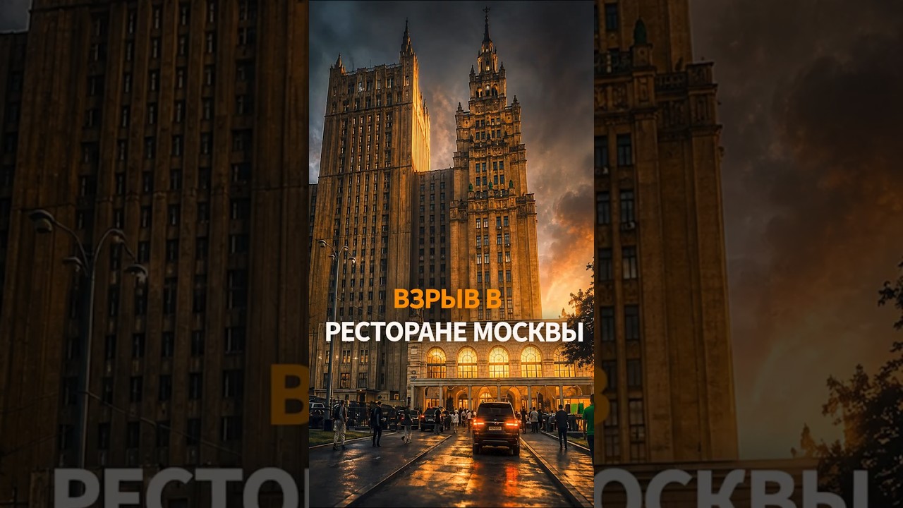 😲 Теракт в элитном ресторане Москвы! Взрывчатку принесла неизвестная