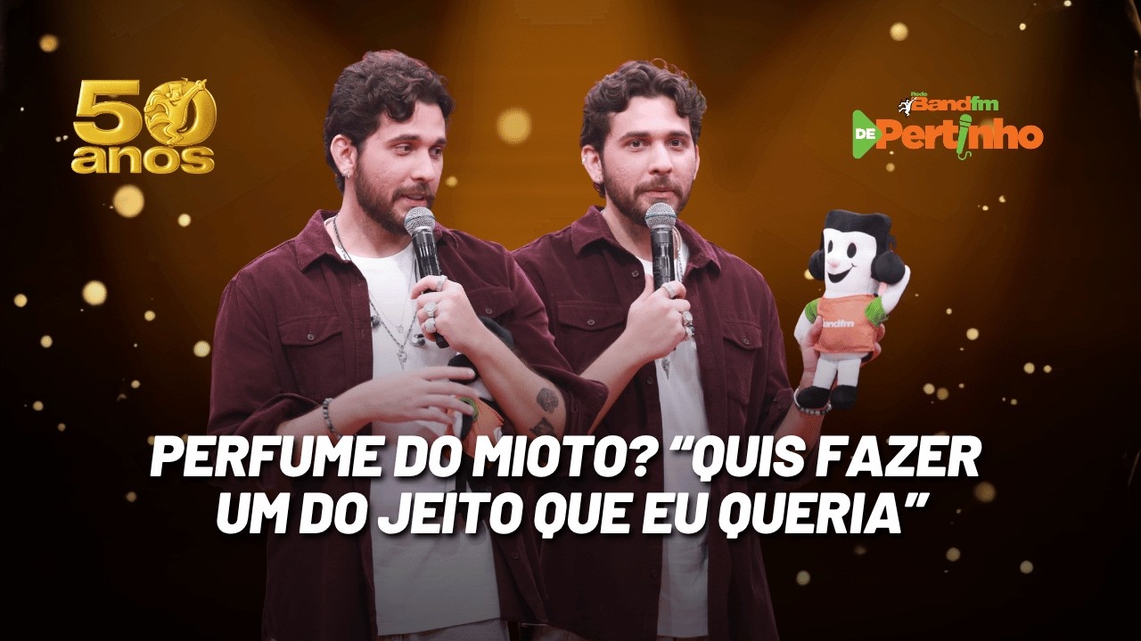 Gustavo Mioto diz que vai lançar perfume construído por ele: 
