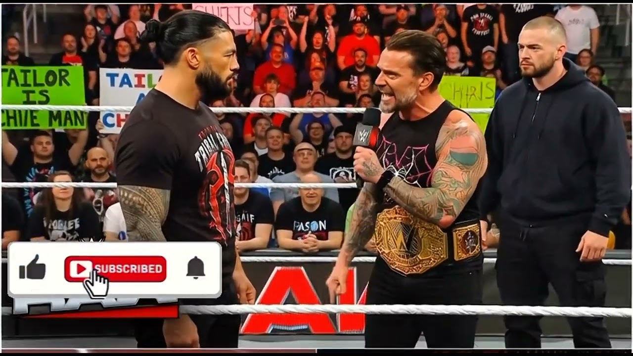 Roman reigns Challenge CM Punk For WWE World HEAVYWEIGHT Championship