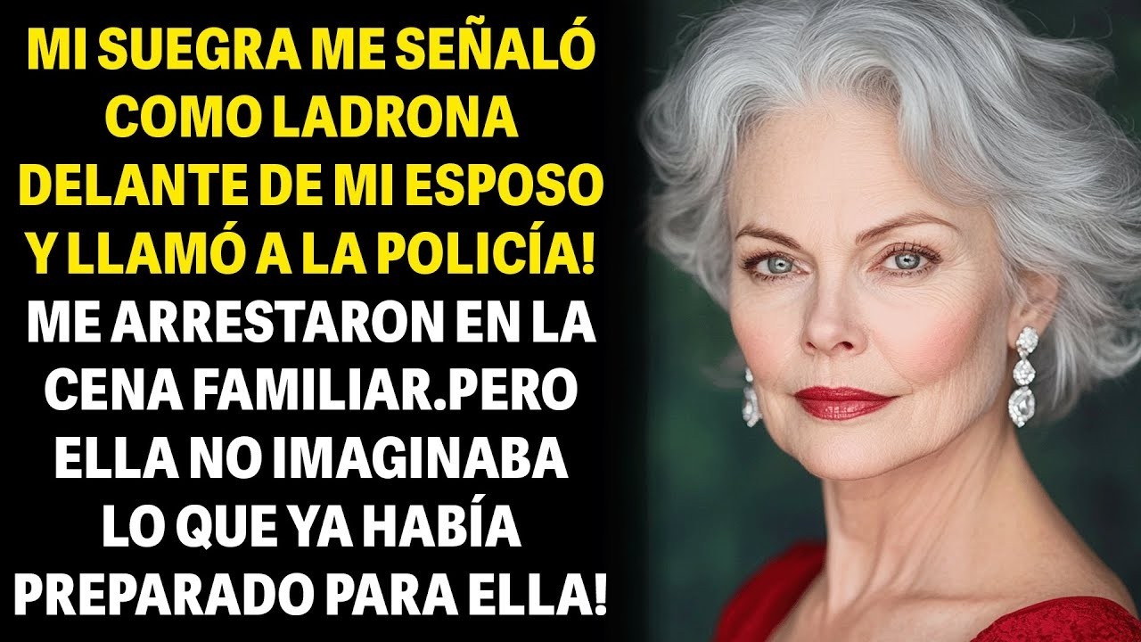 MI SUEGRA ME SEÑALÓ COMO LADRONA DELANTE DE MI ESPOSO Y LLAMÓ A LA POLICÍA  PERO NO SABÍA QUE YO