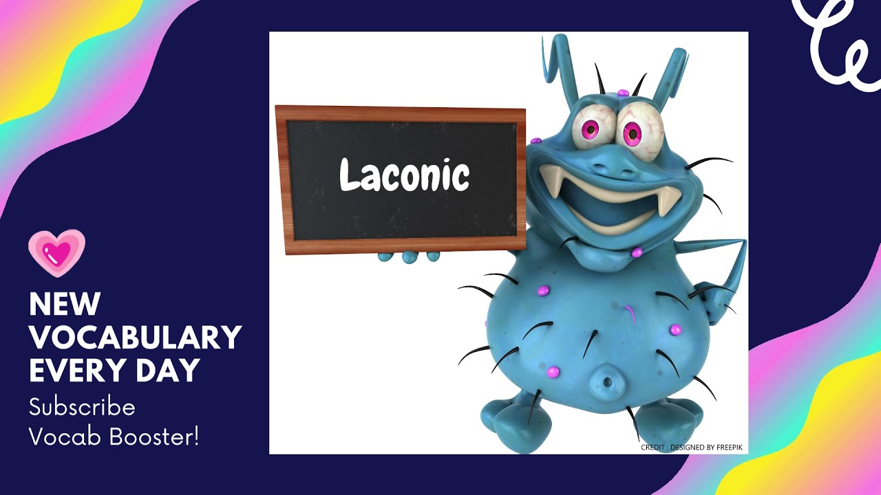 GRE Vocabulary with example sentences No :160 - Laconic