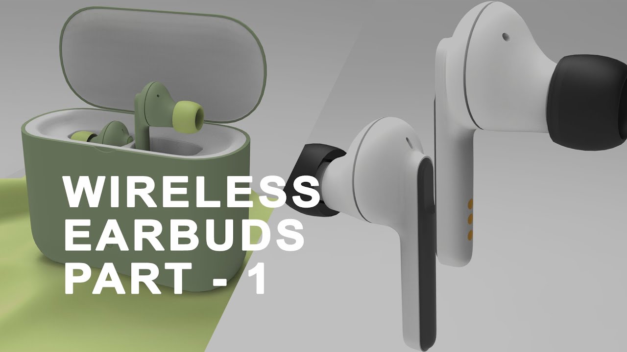 Wireless Earbuds 3D Modeling Time lapse In Maya | Part 1