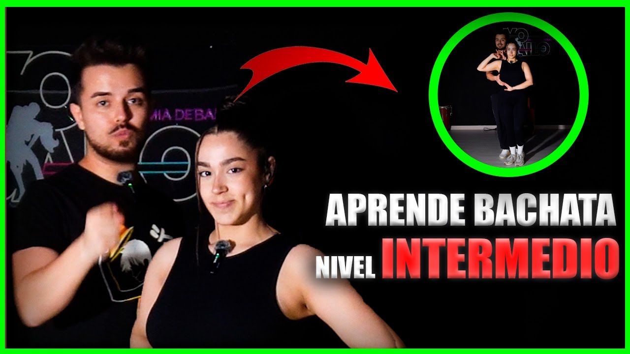 3 Pasos de BACHATA NIVEL INTERMEDIO: TUTORIAL ✅