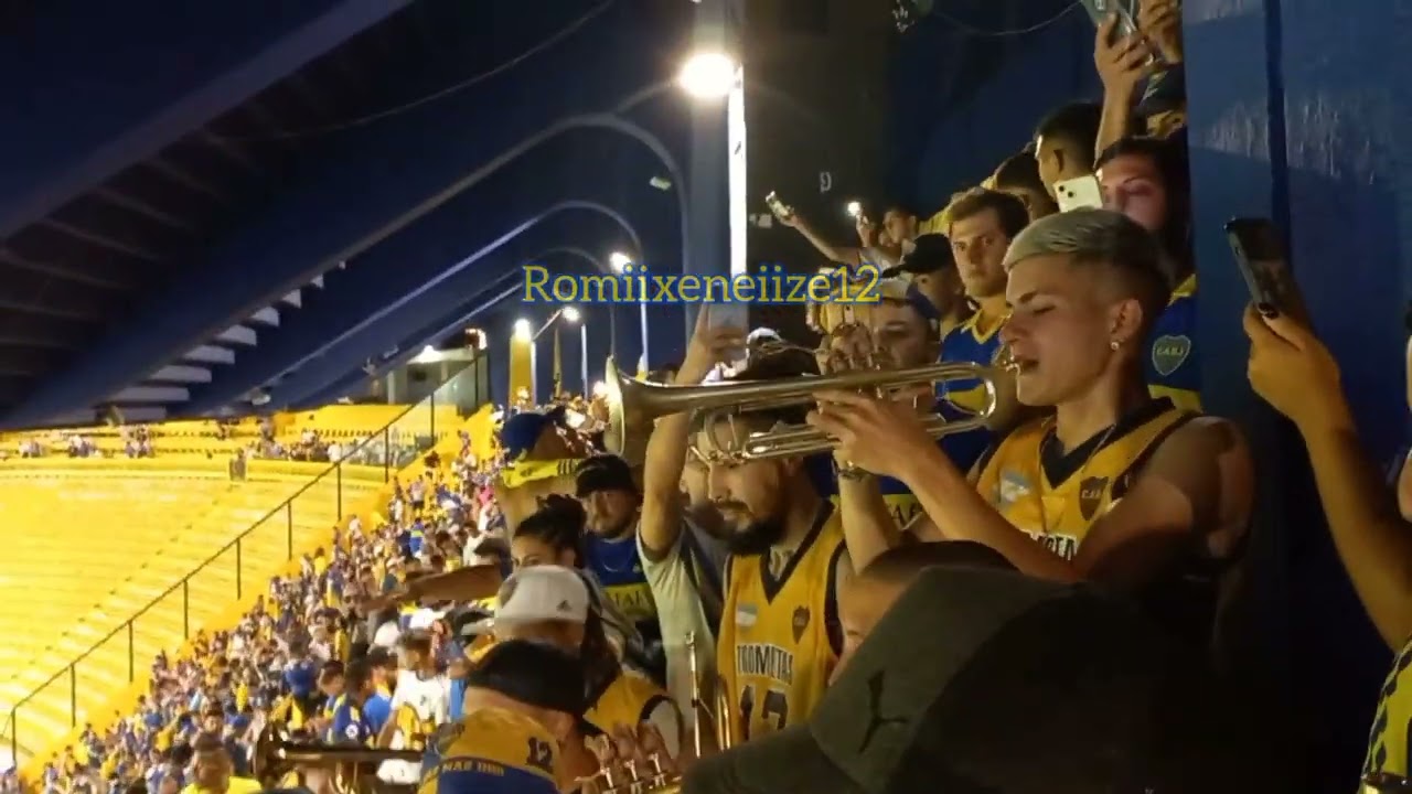 Las esperadas cumbias de la 12 post partido Boca vs Central Córdoba 5/02/23
