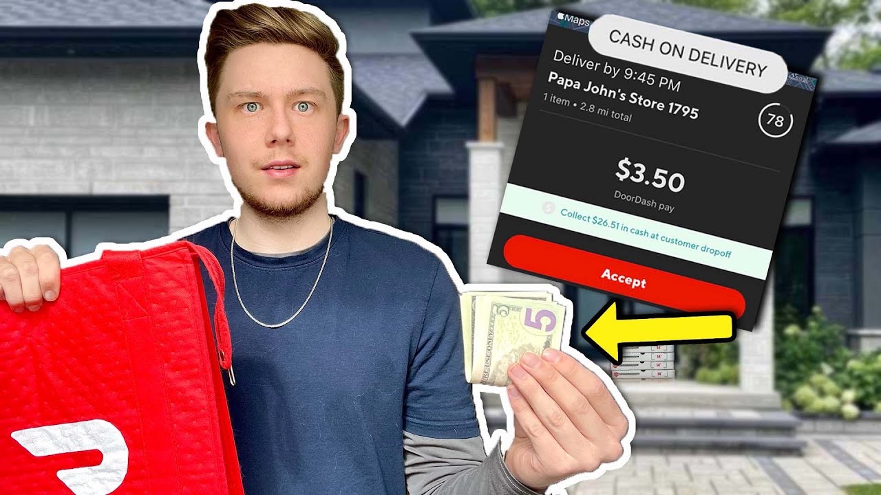 I Tried Doordash &ldquo;cash on delivery&rdquo; (is it worth it?)