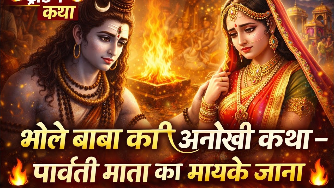 “भोले बाबा की अनोखी कथा – पार्वती माता का मायके जाना”