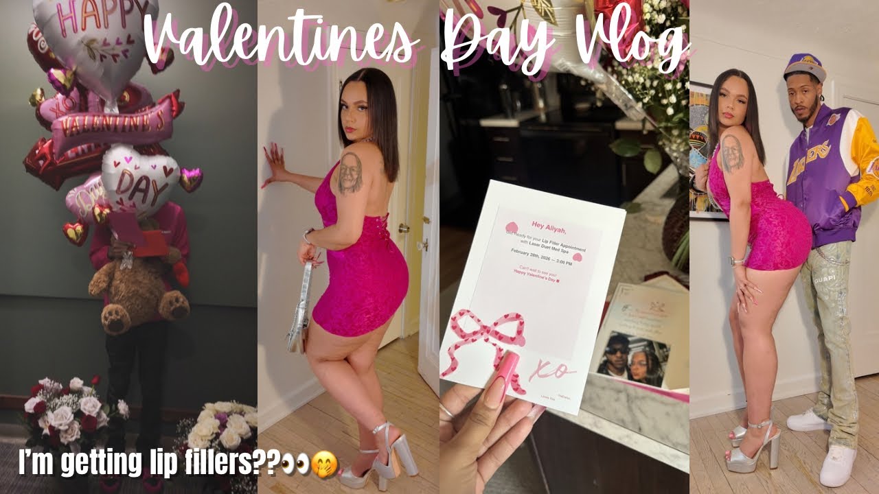 Valentines Vlog: Suprised With Lip Filler Appointment + Dinner & Nightlife in Detroit 