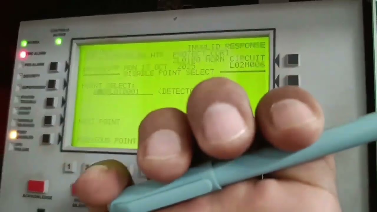 How to Reset Honeywell Fire Alarm Panel | Fire Acknowledge & FAS History