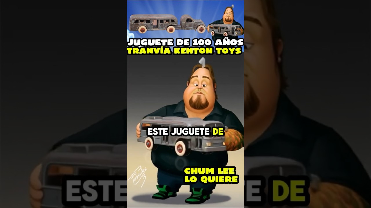 CHUM LEE SUEÑA CON ESTE JUGUETE DE 100 AÑOS 🚋 🧸 ✨ TRANVÍA DE KENTON TOYS CHICAGO AÑOS 30
