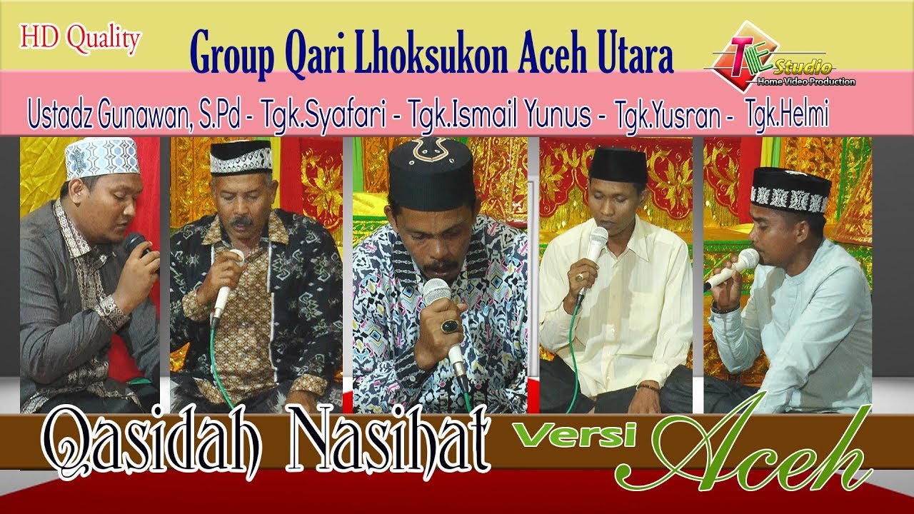 Lagu Qasidah Nasihat Versi Aceh I Group  Qasidah dari  Lhoksukon Aceh Utara