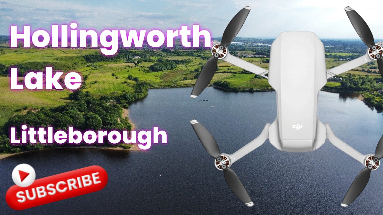 Hollingworth Lake Littleborough - Drone Flight (4k)