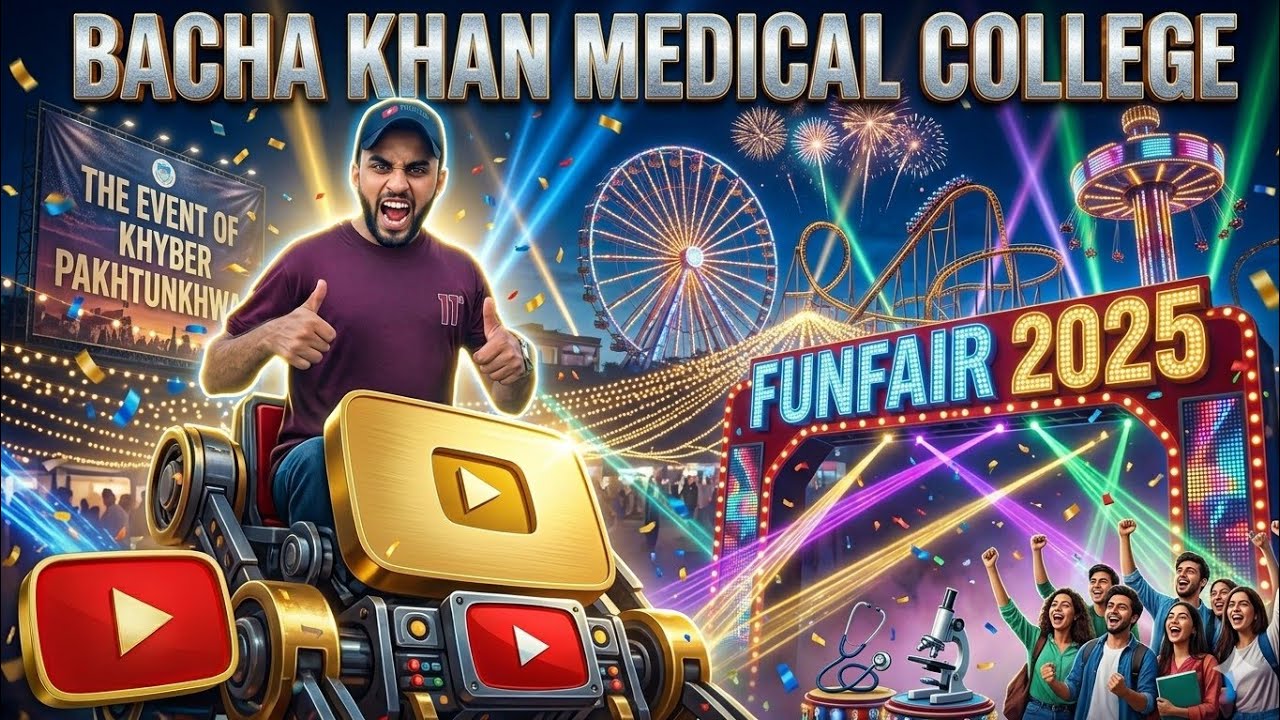 Bacha Khan Medical College Mardan Funfair 2025 
