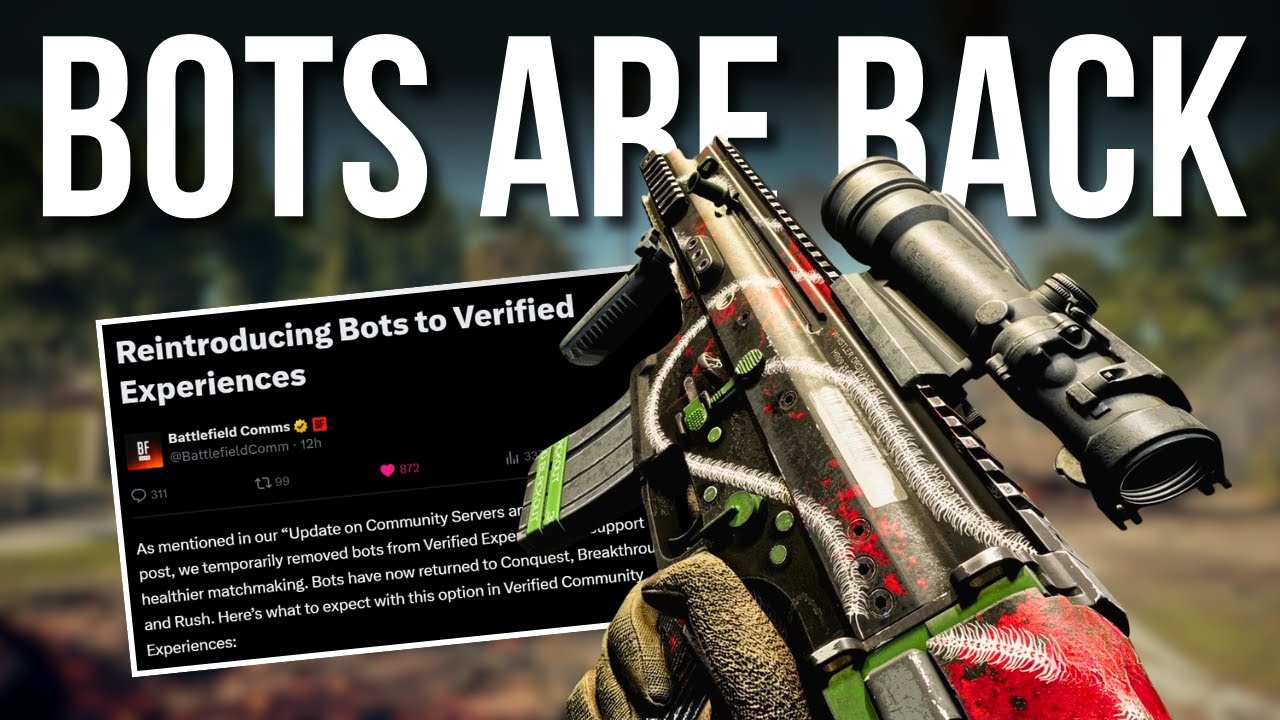 Battlefield 6 News - Bots Return to Portal, MR Missiles Disabled and Best Test Range