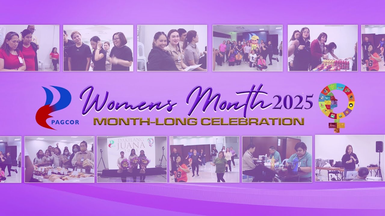 PAGCOR Women's Month 2025 Month Long Activities