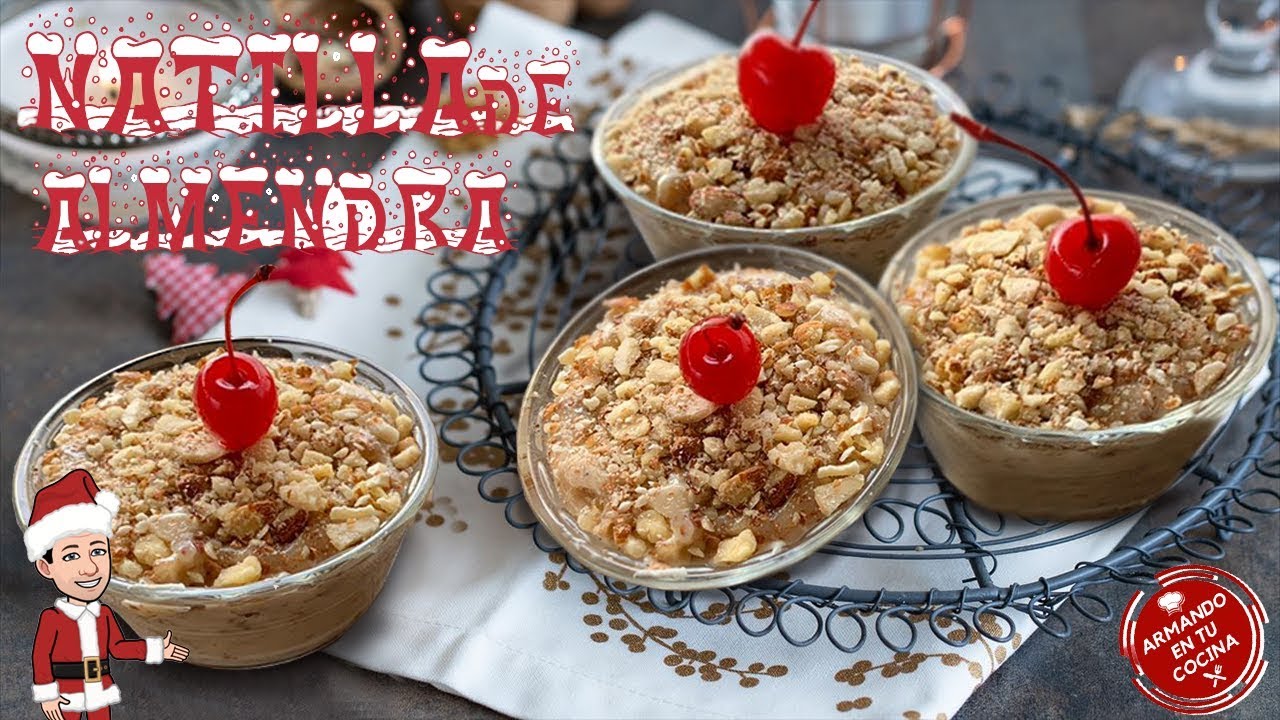 NATILLA DE ALMENDRA | POSTRE NAVIDEÑO