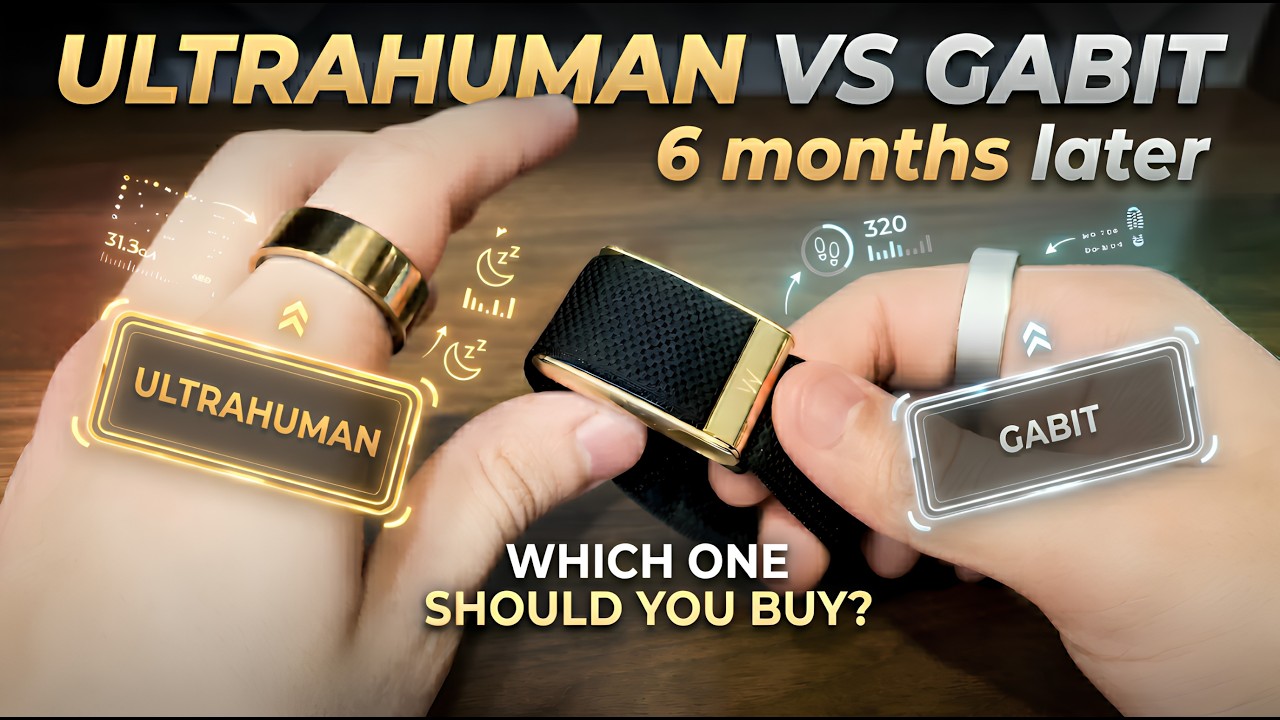 Ultrahuman Ring против Gabit Ring? Я носил оба 6 месяцев!