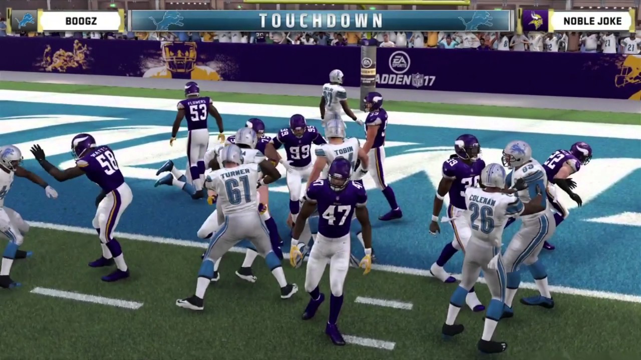 Madden 17 | Boogz Vs. Noble Joke | Madden Challenge