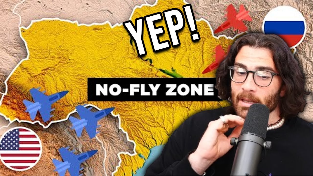 HasanAbi reacts to Why the Ukraine No-Fly Zone Won't Ever Happen