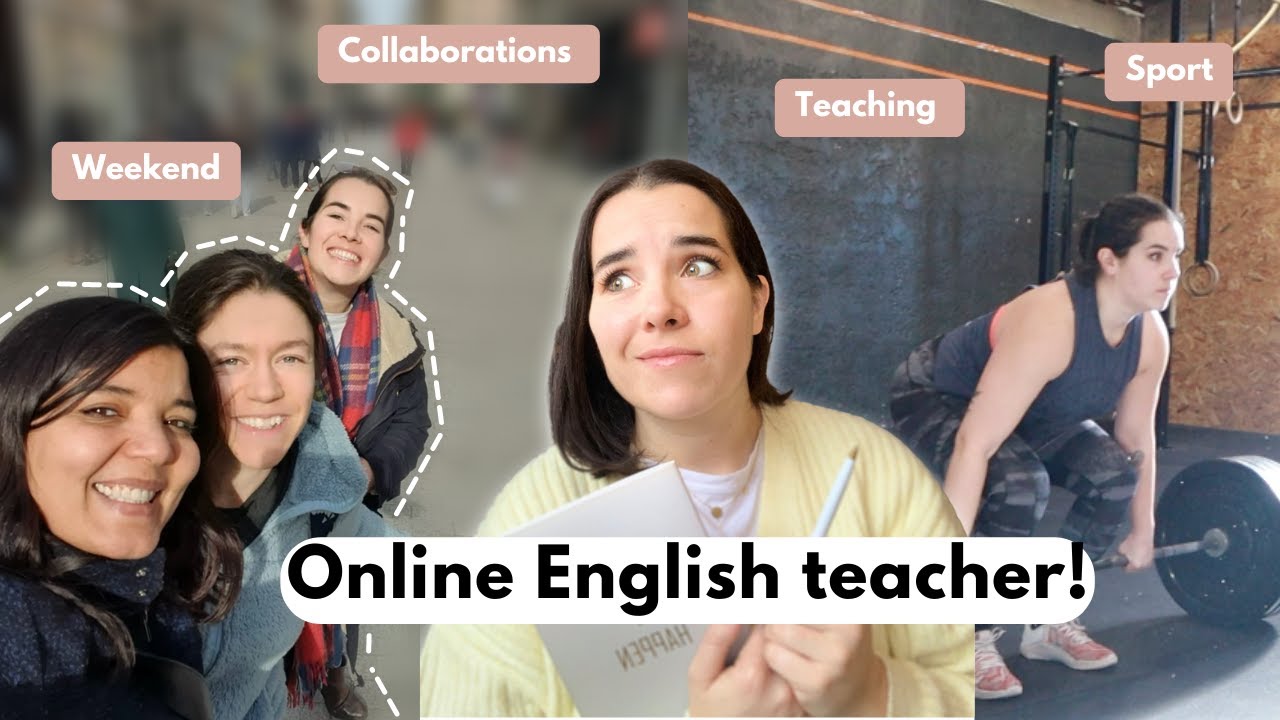 VLOG : Online ENGLISH teacher⎮one week in my life!