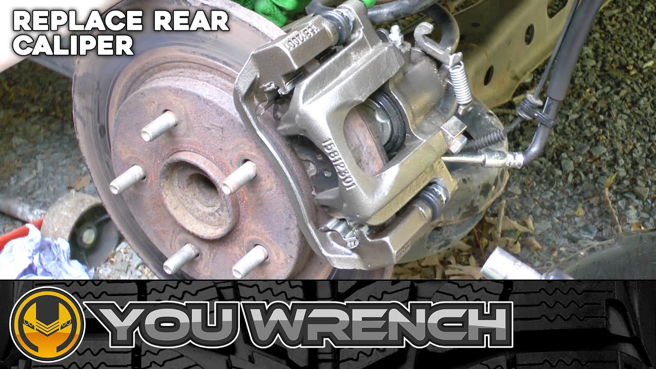 How to Replace Rear Caliper - Dodge Grand Caravan & Many Other Dodge/Chrysler models!