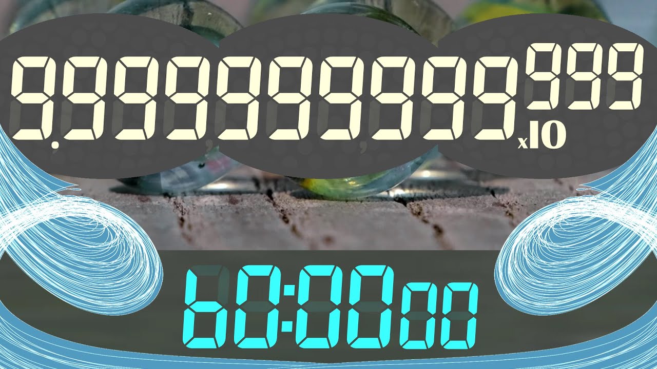 BCG 1 Hour Countdown (from 0 to Googol^10 or10^1000) Remix Mario Party 7 + Superstars Rare Minigame