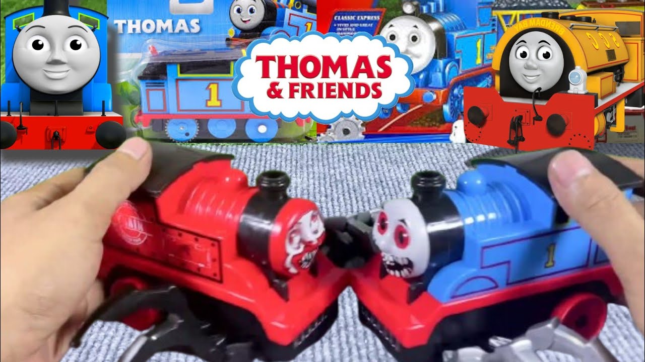 Thomas and Friends Toys Unboxing Review ASMR | Thomas & Friends Race & Chase RC, Thomas Backpack